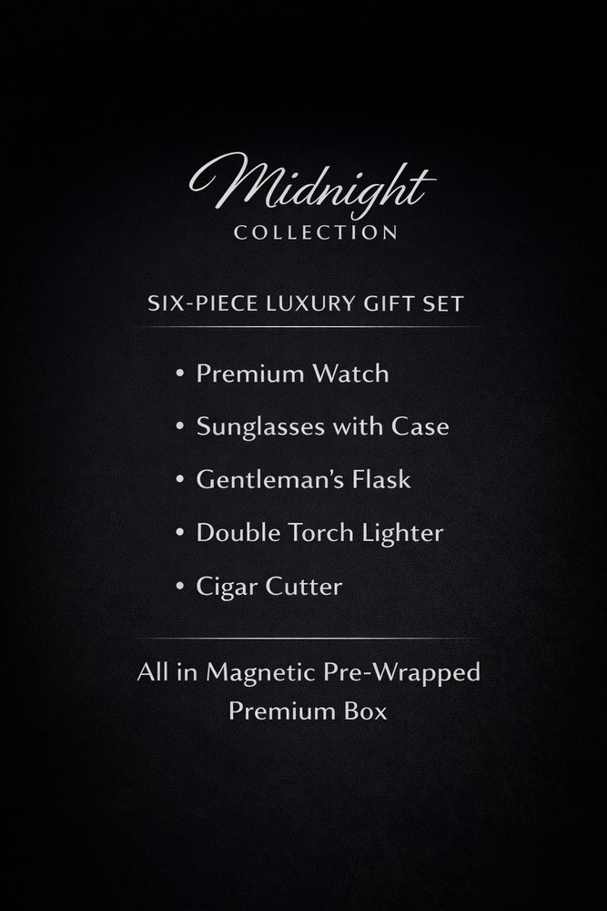 Midnight Collection – 6-Piece Luxury Gift Set 🎁