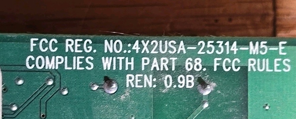 PCI 56K Modem 0637 3COM US Robotics