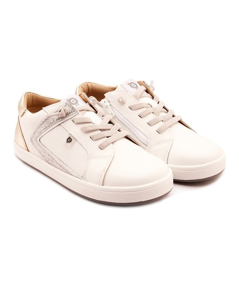 Old Soles Sash Runner Leather Sneaker White 27
