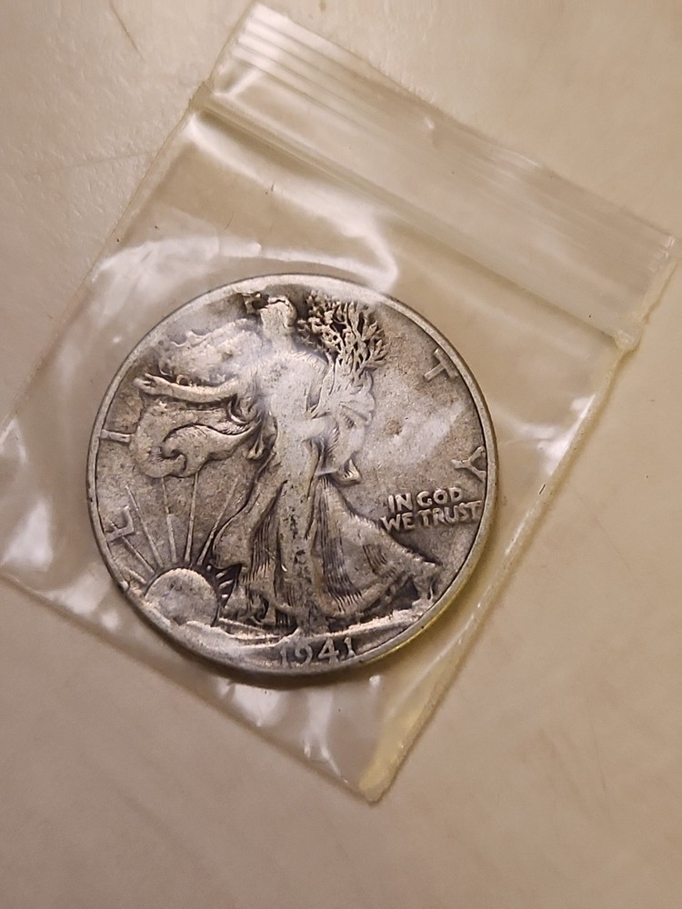1941 walking liberty half dollar