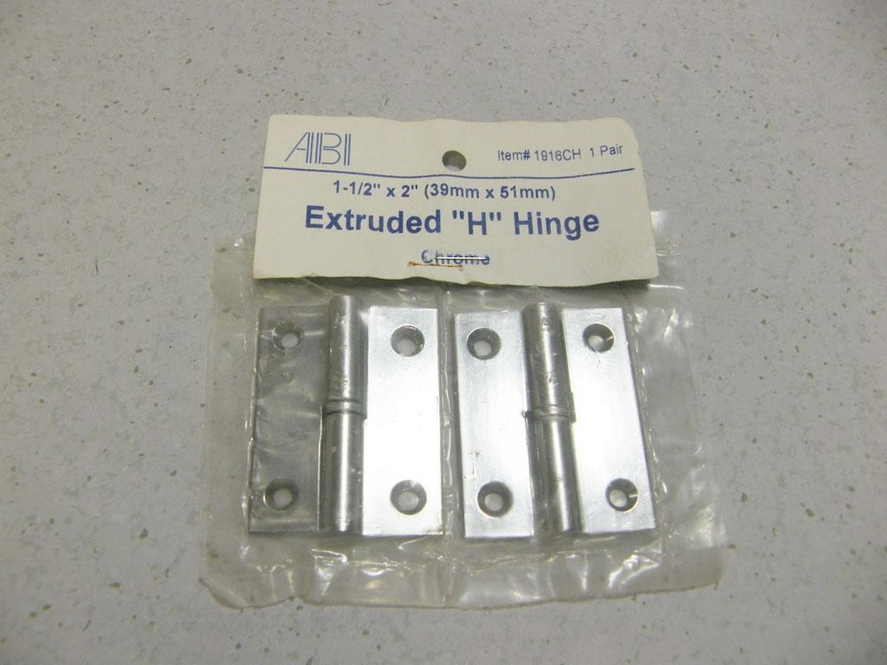 ABI #1916CH Extruded H Hinge 1 Pair