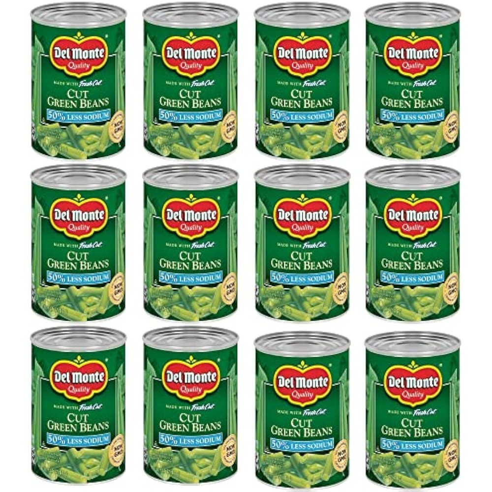 Del Monte Cut Green Beans - 12/14.5 oz. cans