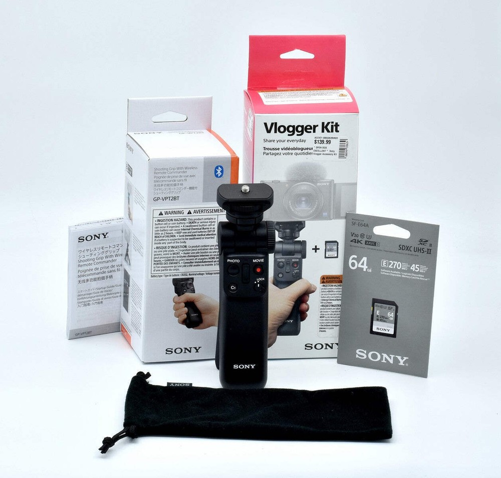 * OPEN BOX EXCELLENT * Sony Vlogger Accessory Kit