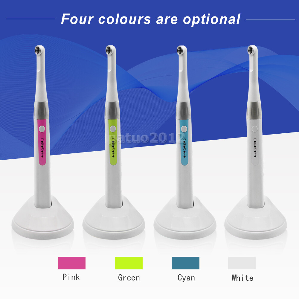 Woodpecker type Dental Wireless Curing Light Lamp iLED 1 second Curing 2500mw/c㎡