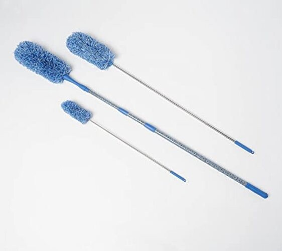 6-Piece Easy Reach Microfiber Duster Set () Eggplant