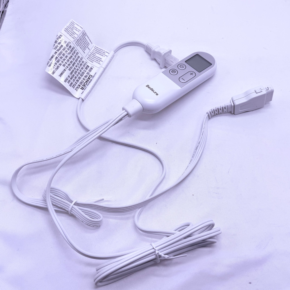 Bedsure BS-008 REPLACEMENT Controller Power Cord BS-2501-PB Heated Throw Blanket