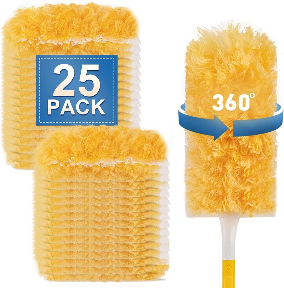 Heavy Duty Duster Refills Compatible with Swiffer Duster Unscented Disposable