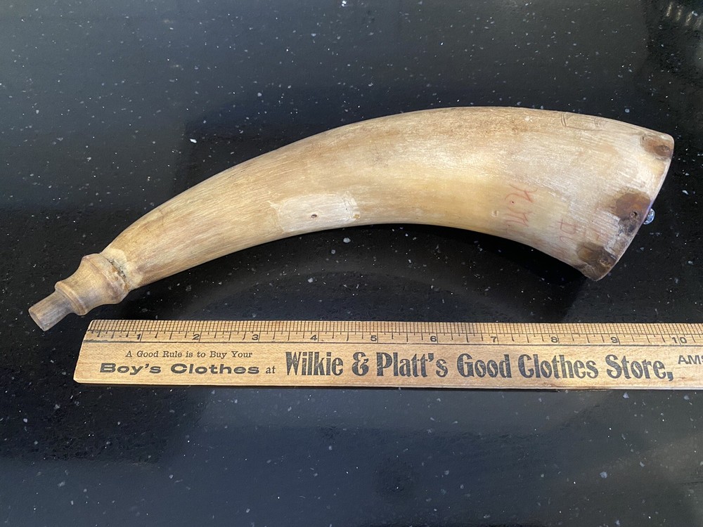 Powder Horn-NMLRA- Black Powder Muzzleloader