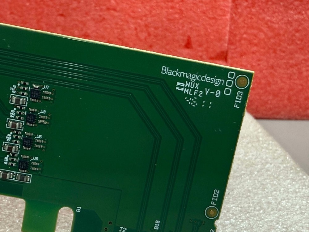 BLACKMAGIC DESIGN BMDPCB53 WUX MLF2 V-0 REVA
