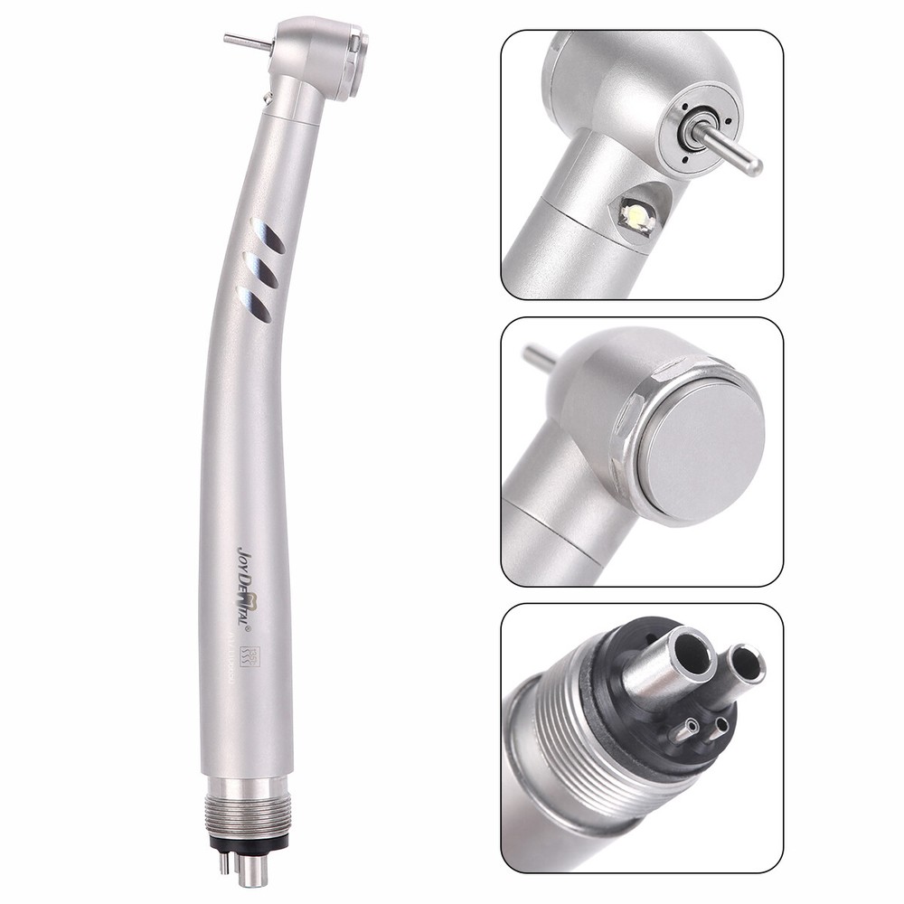 Dental E-generator LED High Speed Ceramic Torque Head Handpiece 2 Hole /4 Hole