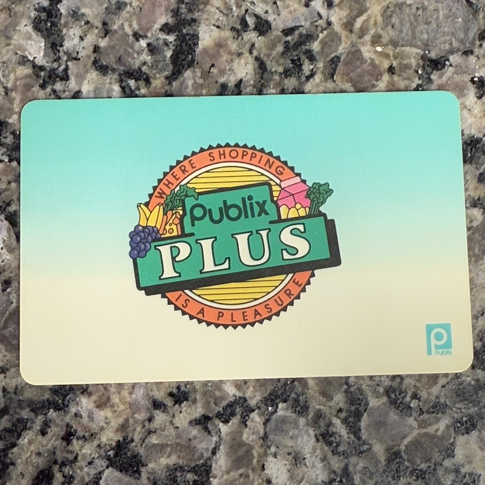 Vintage Publix Plus Card 1993 Advertising Memorabilia