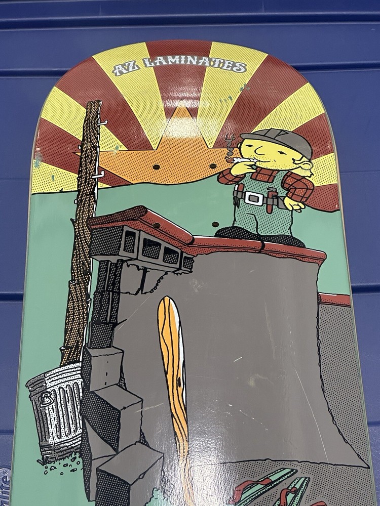 Concrete Jungle AZ Laminates Brandon Smith BK the Builder Skate Deck