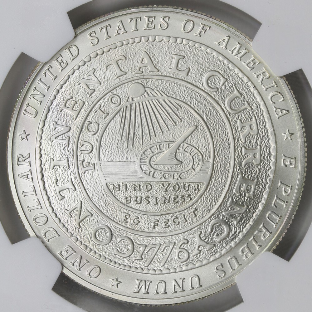 2006-P $1 Benjamin Franklin Founding Father Commemorative Silver Dollar NGC MS70