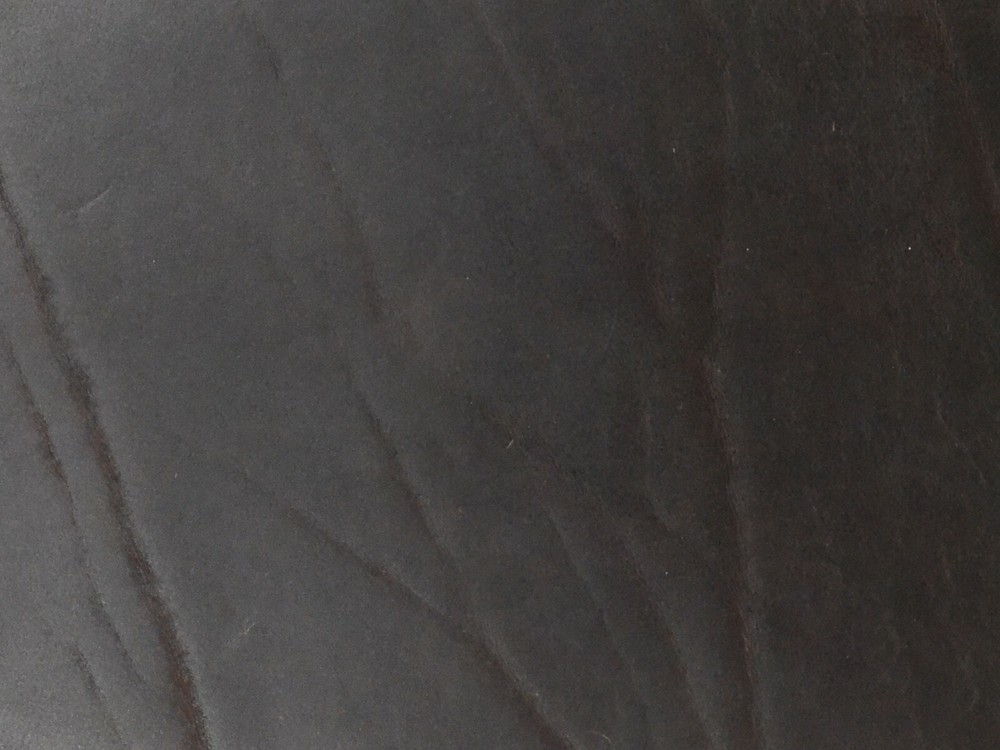 Leather Piece - Chocolate rustic oil tan pullup - 6" x 11" (E420)