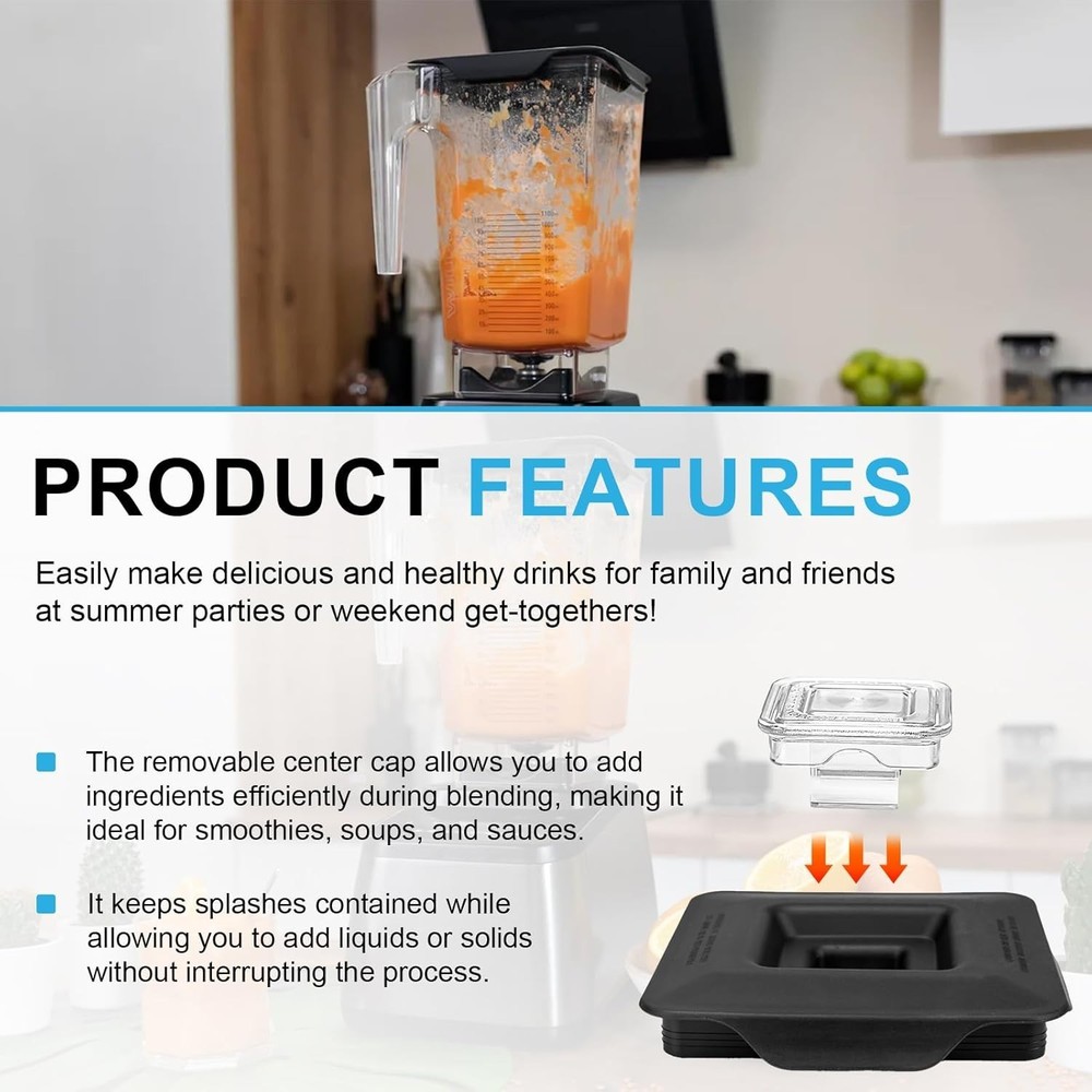 Innovative Blendtec Jar Lid Replacement for Smooth, Splash-Free Blending