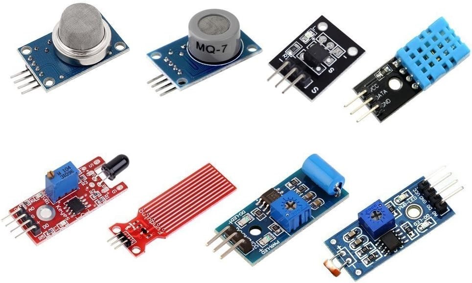 16-in-1 Smart Home Sensor Modules Kit for Arduino & Raspberry Pi DIY Projects