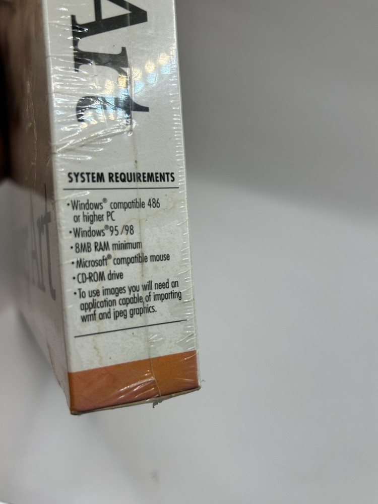 Border Art Windows PC software CIB NEW vintage Computer Software