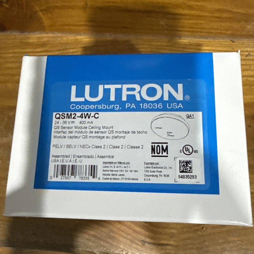 Lutron QS Sensor Module: QSM2-4W-C