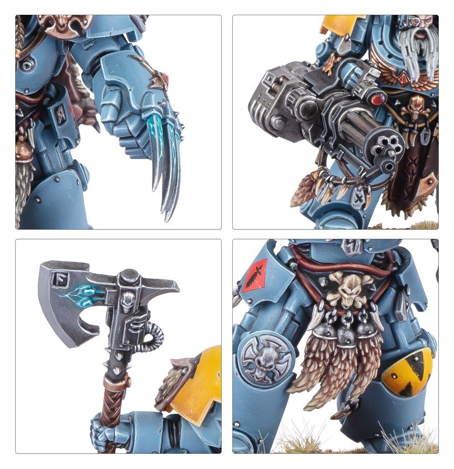 Warhammer: SPACE WOLVES: WOLF GUARD TERMINATORS
