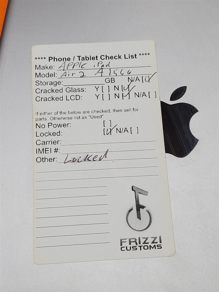 ⭐️⭐️⭐️⭐️⭐️ **DEFECTIVE** Apple iPad Air 2 A1566 9.7" Silver