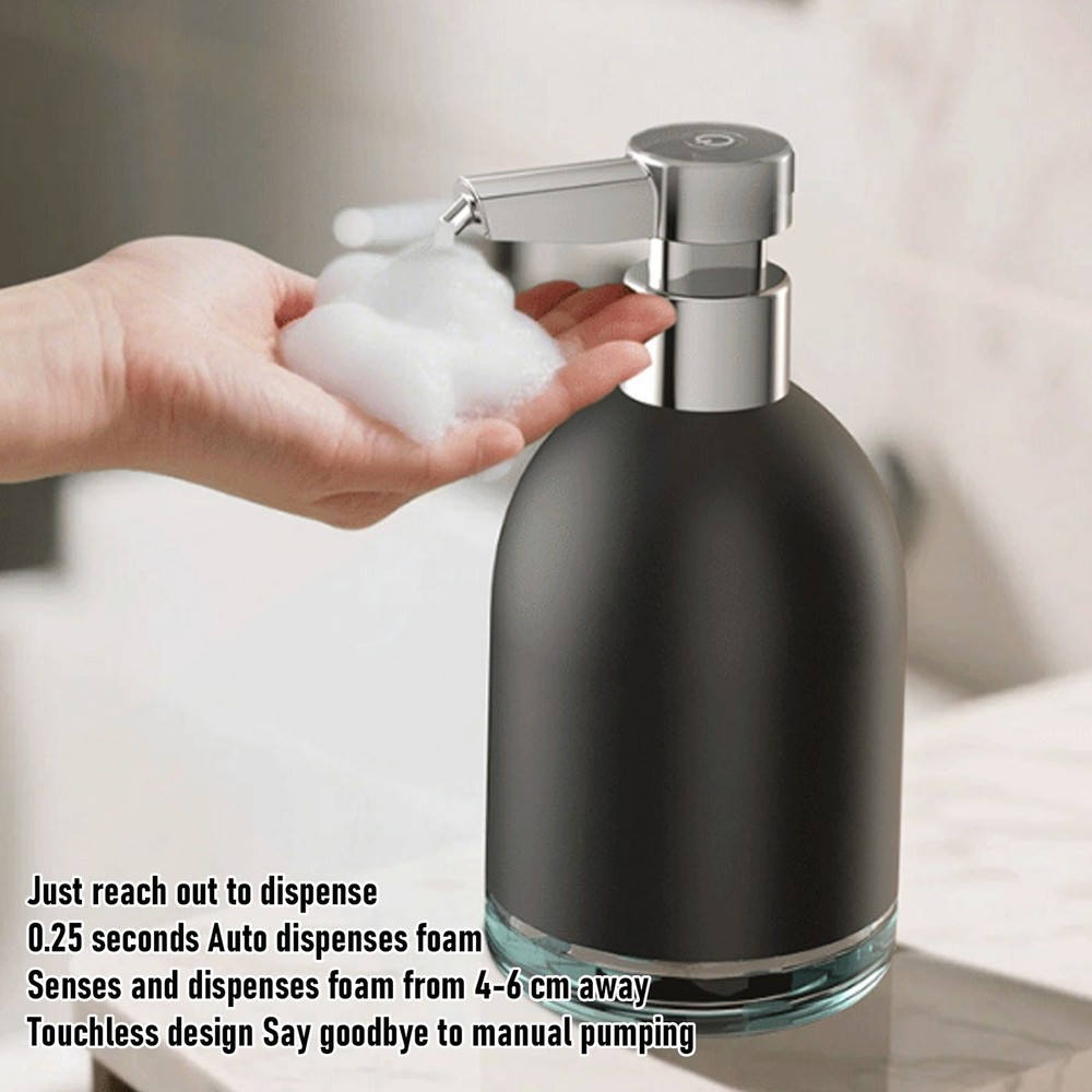 320ml Automatic Foam Dispenser Efficient Touchless Modern Kitchen Bathroom