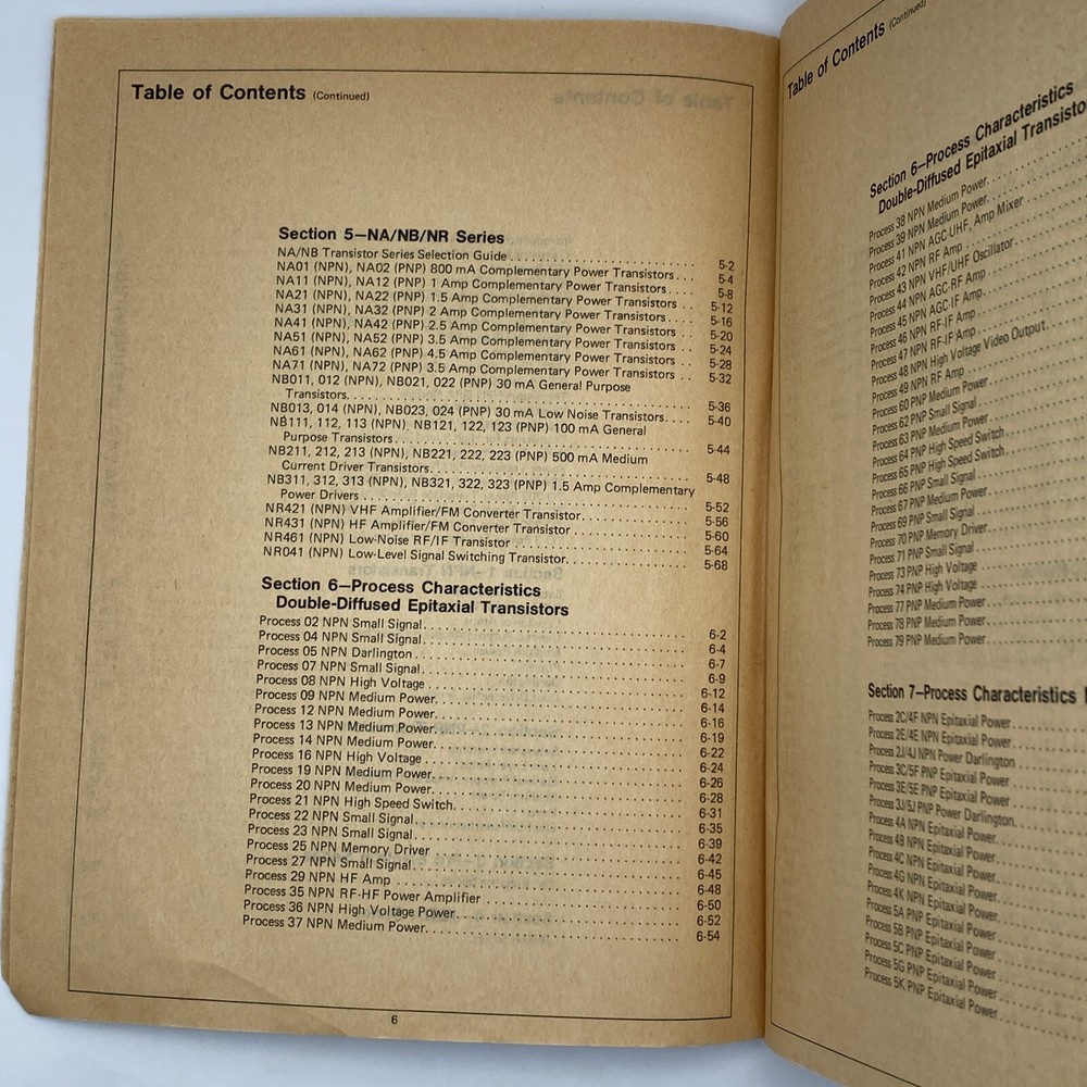 1978 Discrete Databook National Semiconductor Electronics Manual Catalog PB