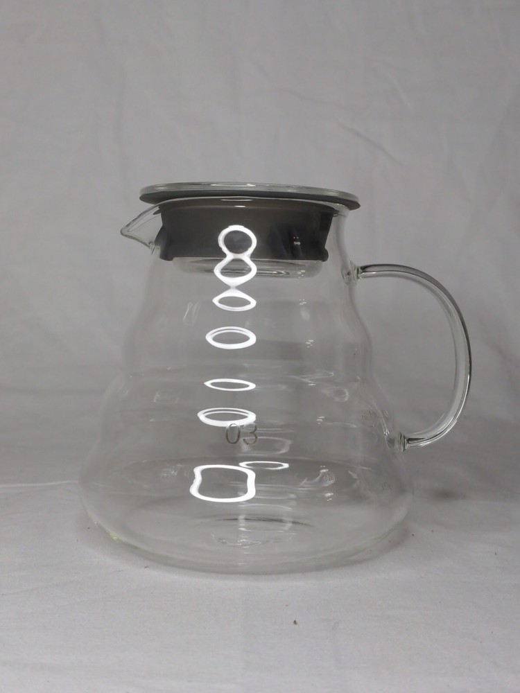 Coffee Server 03 700cc 800ml Clear Glass New Open Box See Description
