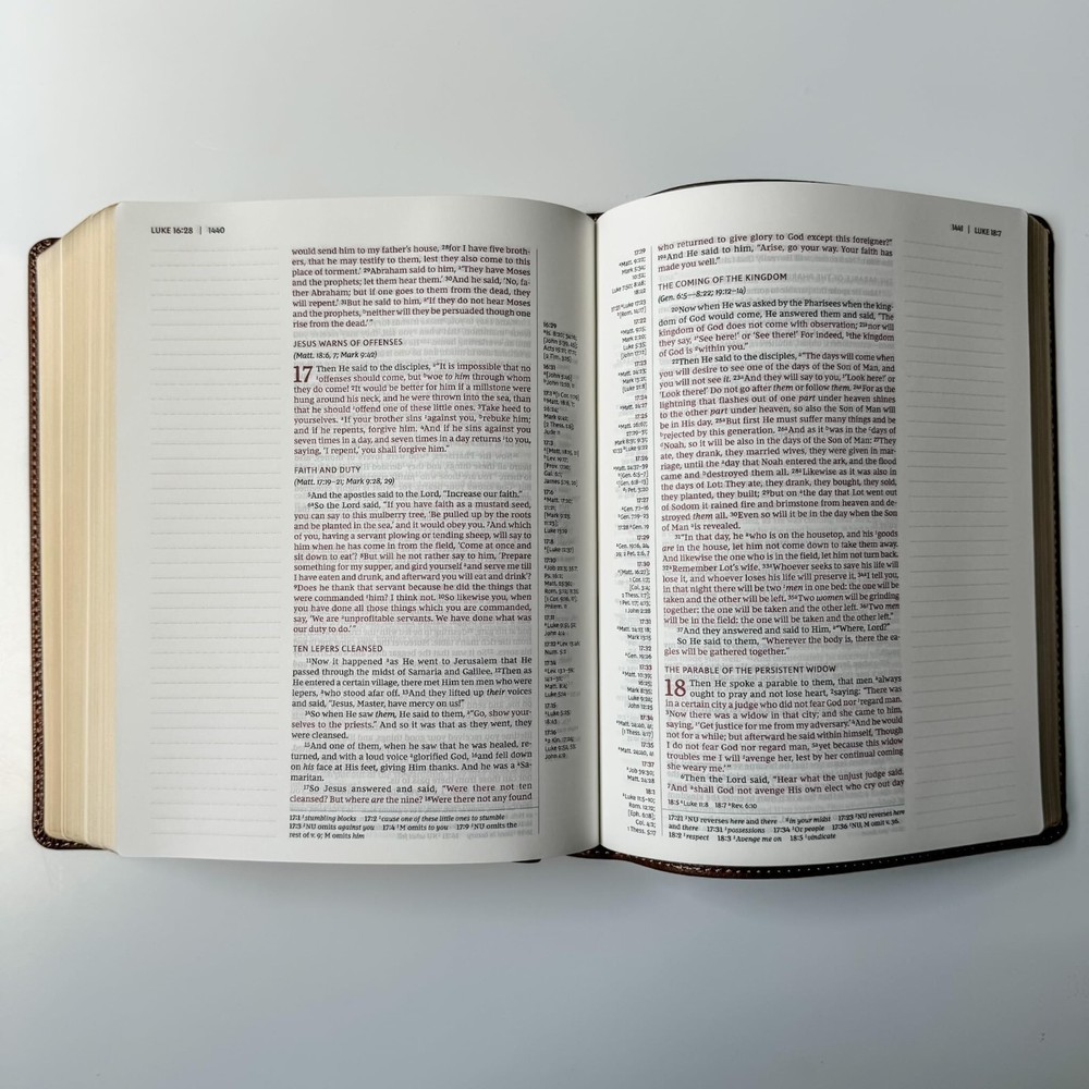 NKJV Journaling Bible - Mountain Range - Personalized