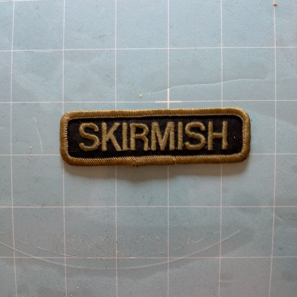 Skirmish Bar Patch size 3.5x1
