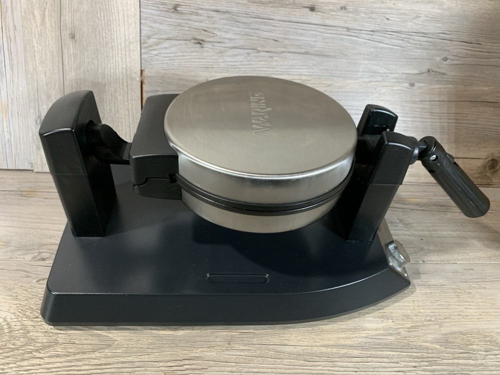 Waring Pro Professional Waffle Maker Model WWM400 Rotating Tested & Working