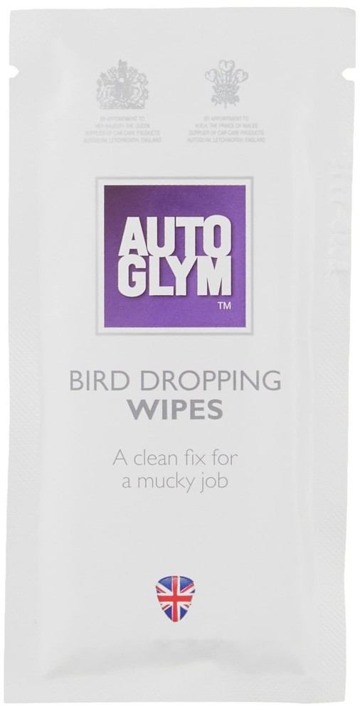 Bird Dropping Cleaning Wipes  Quick Car Care Solution, 10 Pack