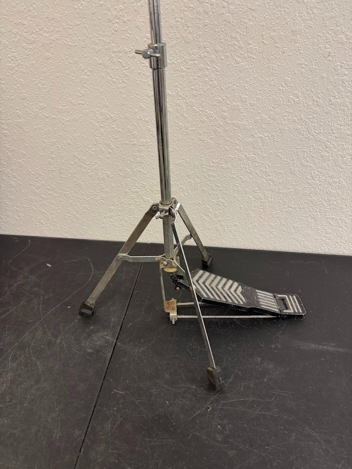 Vintage Hi Hat Stand Pedal w/ Pull Rod - Works - Missing Clutch
