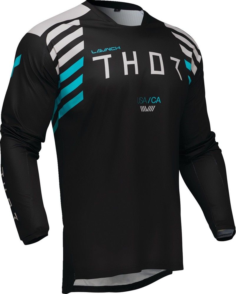 Thor Launchmode Zone Mens MX Offroad Jersey Sand