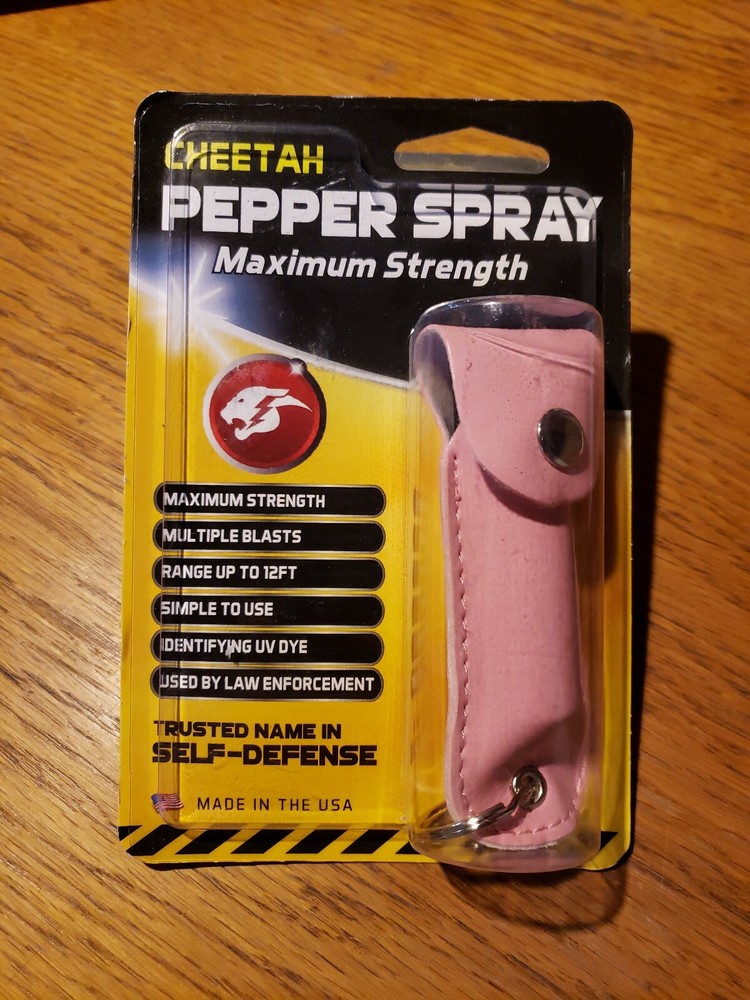 cheetah pepper spray