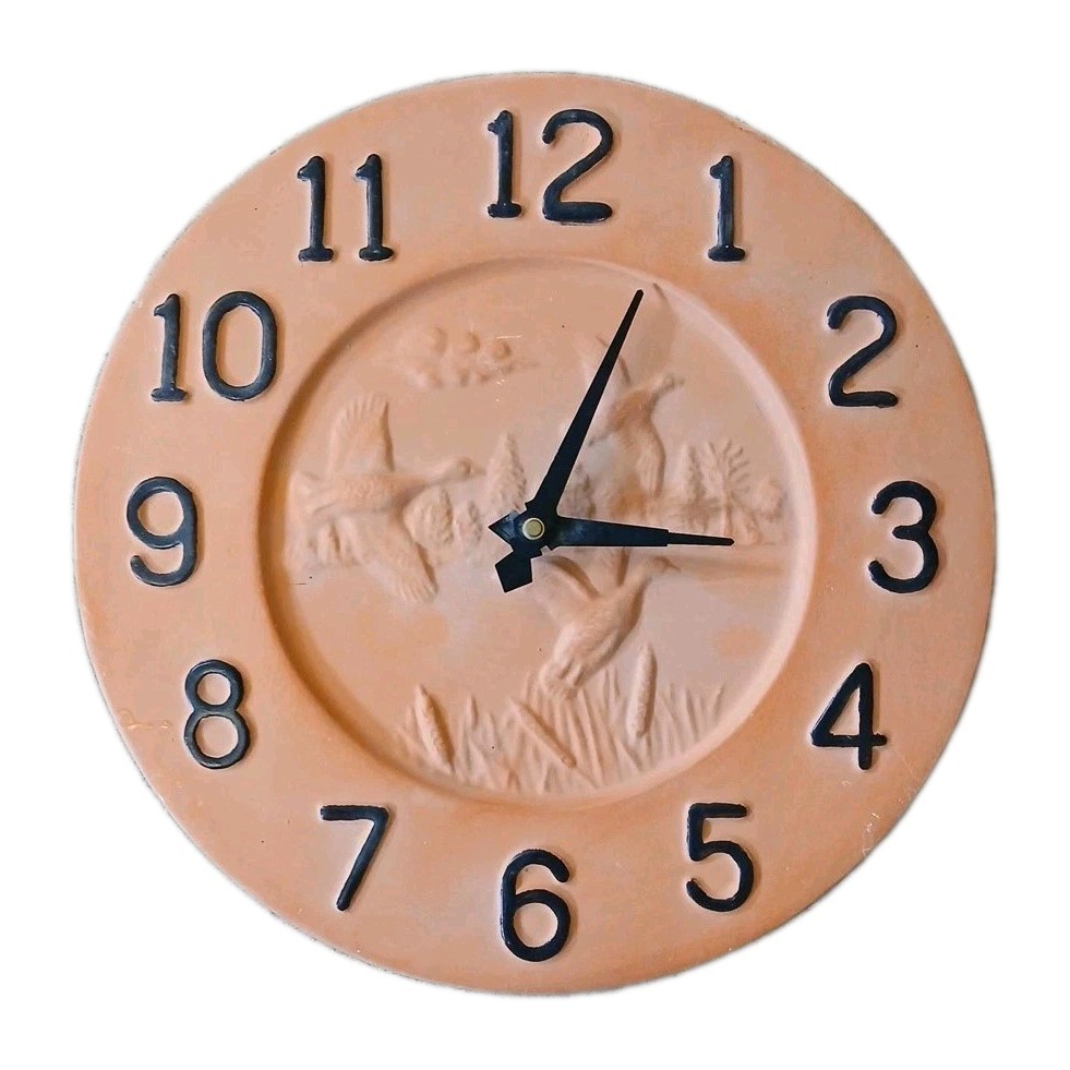 Duck Themed Vintage Clock Battery Operated Works