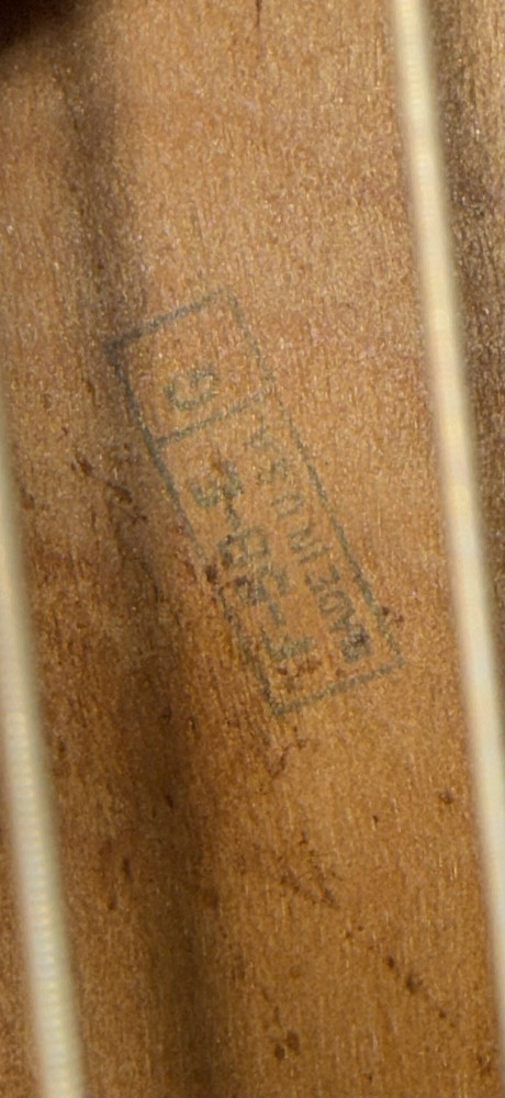 Vintage SILVERTONE Acoustic Guitar With Case