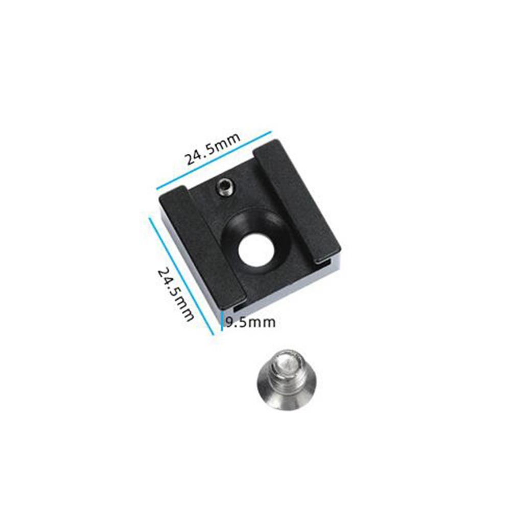 2 Pcs Multifunction Shoe Mount Adapter Cold Bracket Camera Flash