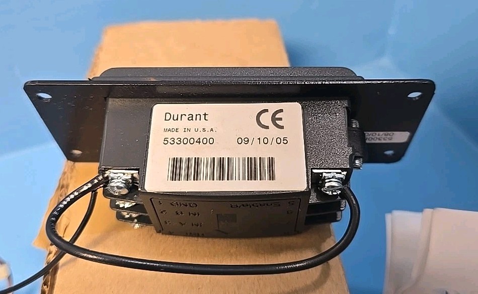 Durant 53300400 Digital Counter Panel Meter 8 Digit Totalizer