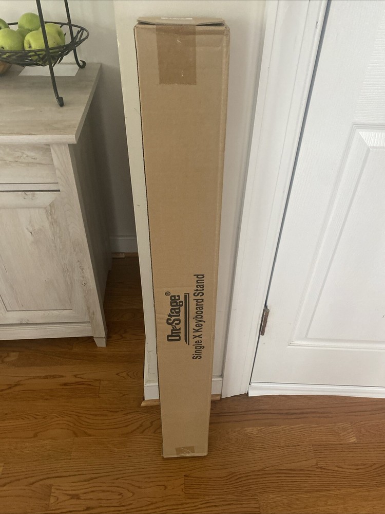 KS7190 Classic Single-X Keyboard Stand , Black