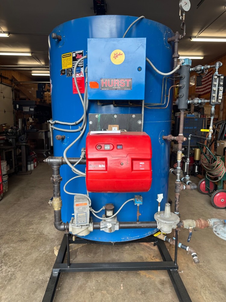 Hurst 50 HP Vertical Boiler Package