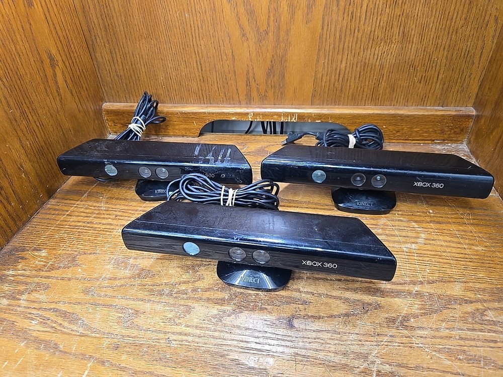 Lot Of 3 Untested Xbox Kinect 1414 Sensor Bars