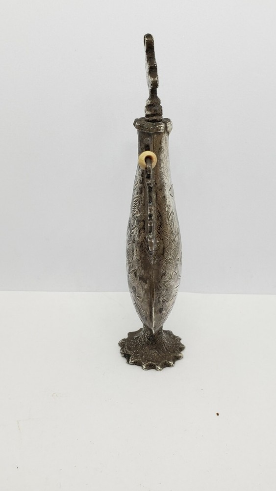 18th Hand Made Sterling Silver Perfume Bottle