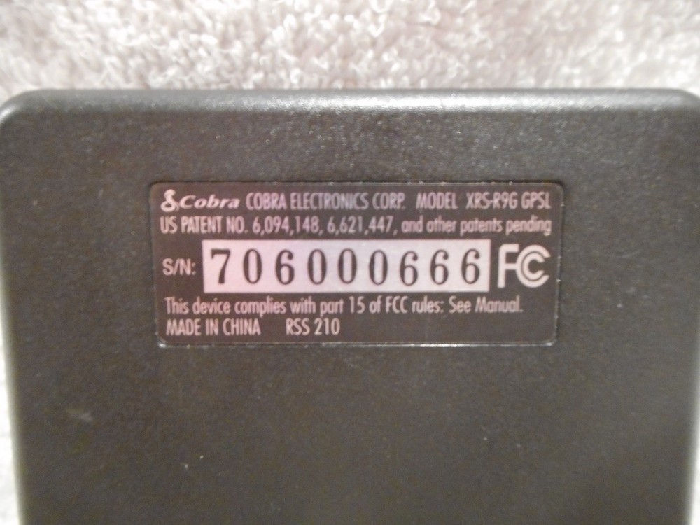 Cobra Electronics XRS-R9G GPSL