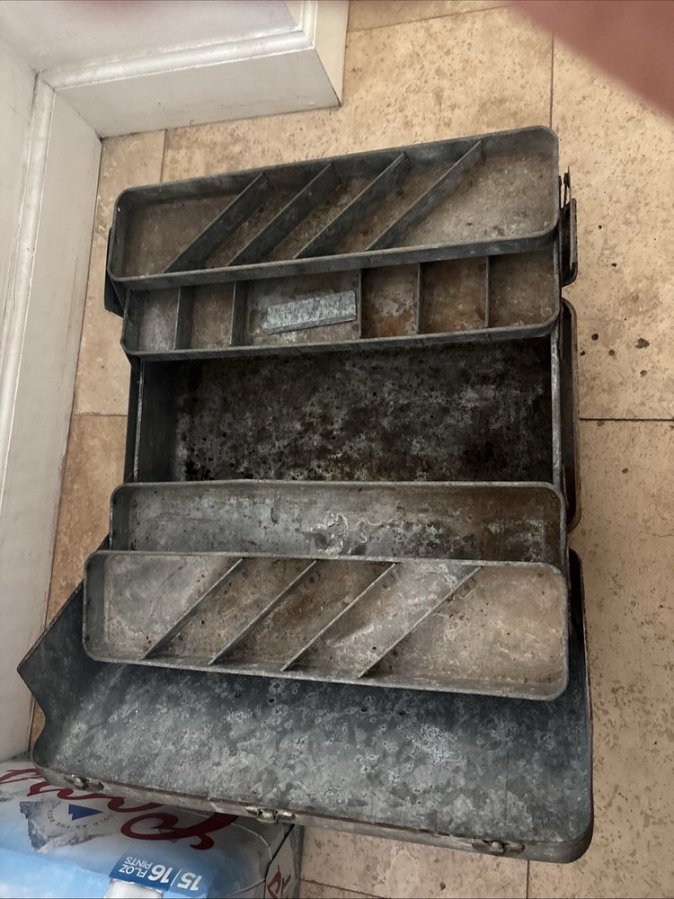 Vintage Tackle Box. Vintage Tool Box