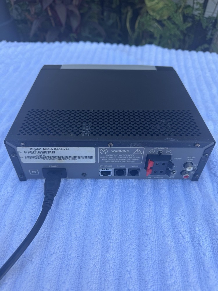 Dell Rio Audio Receiver - Digital Audio Receiver with Power Cable - Works