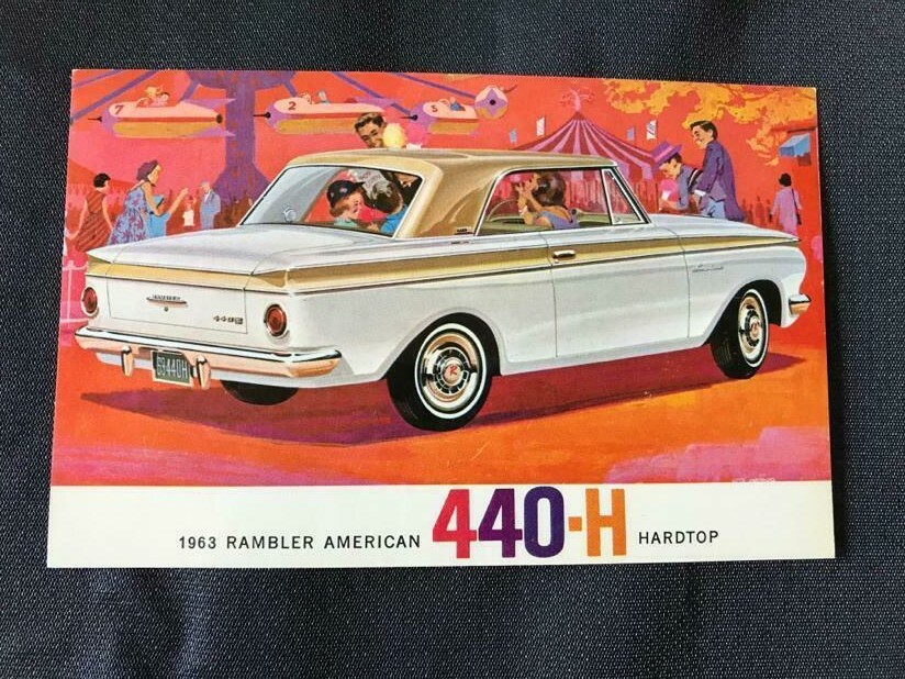 Auto Advertising, Rambler Auto Postcards