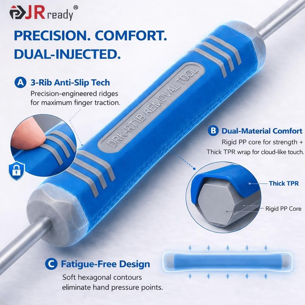 JRready DRK-RT1B Deutsch Pin Removal Tool, Socket DRK-RT1B, RT1B-1PC