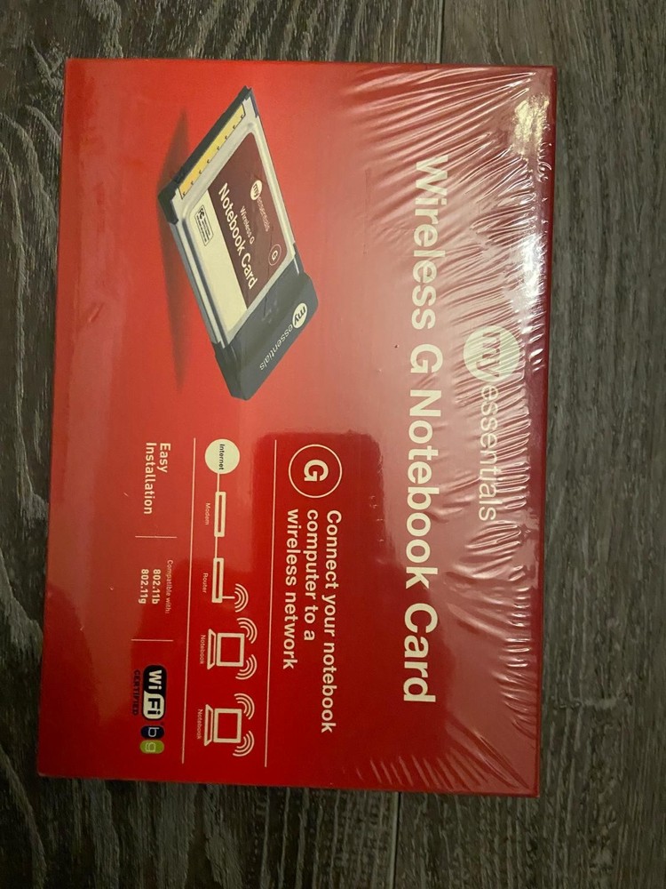 My Essentials Wireless G Notebook Card Model No. ME1002-NB