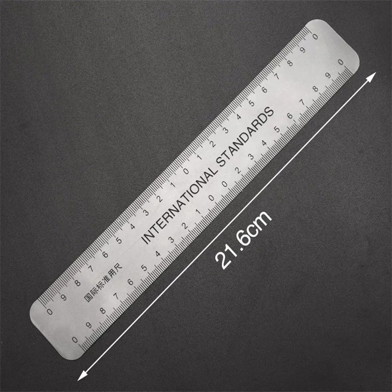 1PC Semi Permanent Makeup Guide Ruler Measure Tools Eyebrow Stencil Template