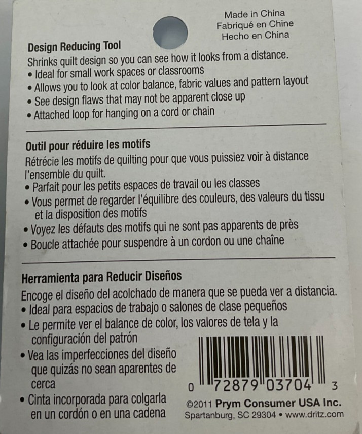 DRITZ LONGARM #3704 DESIGN REDUCING TOOL